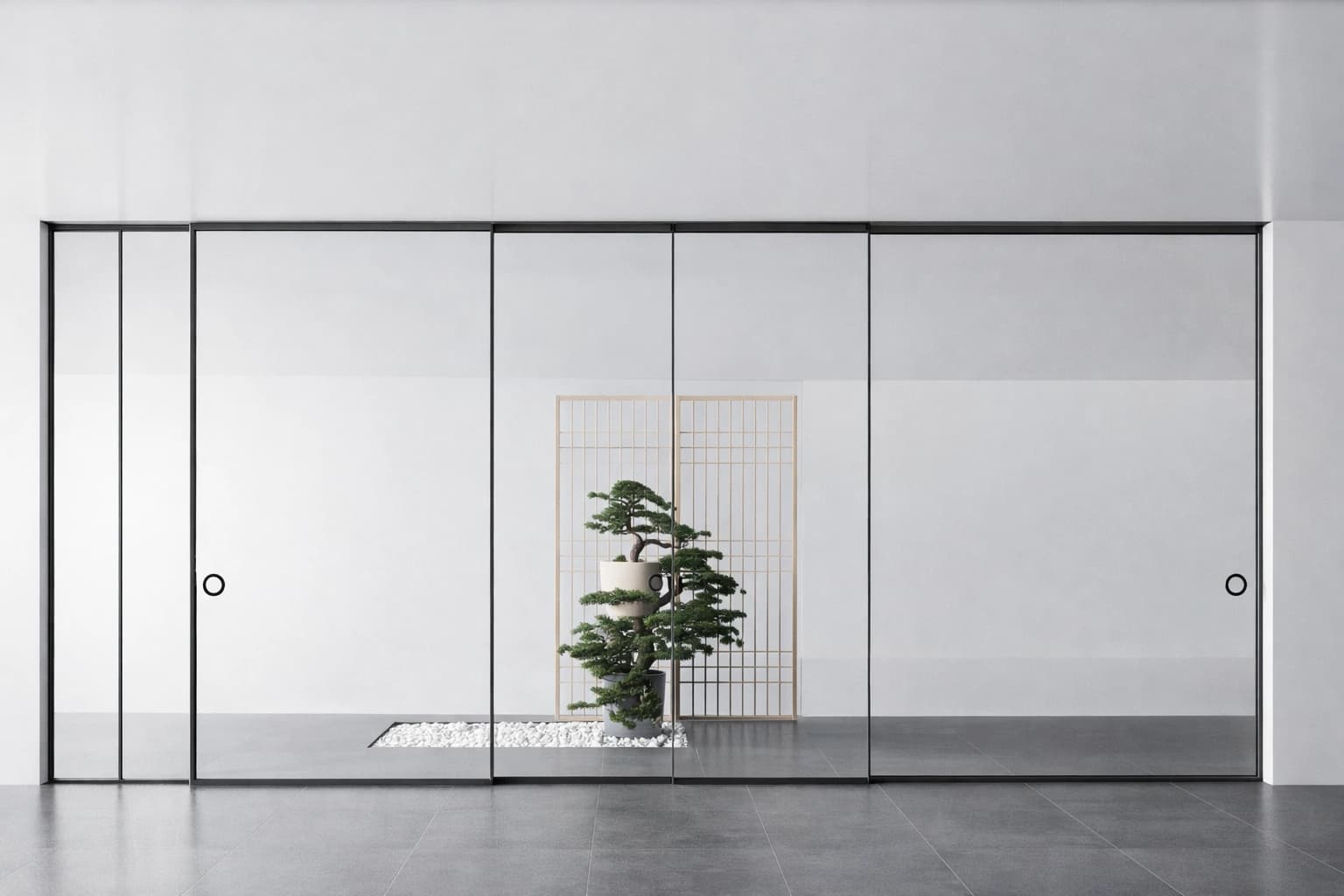 Precision engineered structural aluminium window frames offering maximum natural light and weather resistance